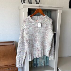 Free People Pastel Knit Sweater